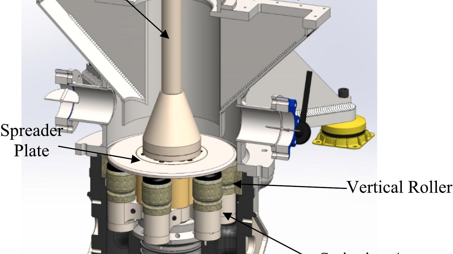 M600 vertical roller mill by Hosokawa Micron.
